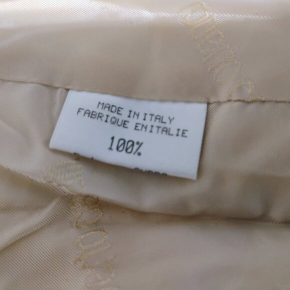 Roberto Cavalli Vintage SS2001 Collection Teal Gold Cupro Denim Blazer RARE - Picture 10 of 14